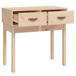 vidaXL Masă consolă, 76,5x40x75 cm, lemn masiv de pin vidaXL Masă consolă, 76,5x40x75 cm, lemn masiv de pin