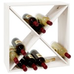 vidaXL Dulap de vinuri, alb, 62x25x62 cm, lemn masiv de pin vidaXL Dulap de vinuri, alb, 62x25x62 cm, lemn masiv de pin