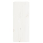 vidaXL Dulap de vinuri, alb, 62x25x62 cm, lemn masiv de pin vidaXL Dulap de vinuri, alb, 62x25x62 cm, lemn masiv de pin