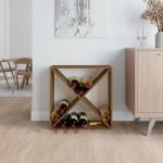 vidaXL Dulap de vinuri, maro miere, 62x25x62 cm, lemn masiv de pin vidaXL Dulap de vinuri, maro miere, 62x25x62 cm, lemn masiv de pin