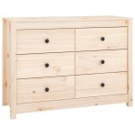 vidaXL Dulap lateral, 100x40x72 cm, lemn masiv de pin vidaXL Dulap lateral, 100x40x72 cm, lemn masiv de pin