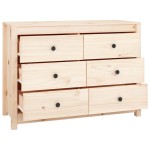 vidaXL Dulap lateral, 100x40x72 cm, lemn masiv de pin vidaXL Dulap lateral, 100x40x72 cm, lemn masiv de pin