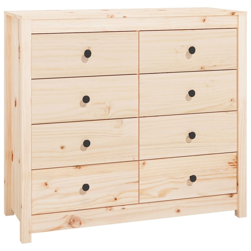 vidaXL Dulap lateral, 100x40x90 cm, lemn masiv de pin