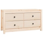 vidaXL Dulap lateral, 100x40x54 cm, lemn masiv de pin vidaXL Dulap lateral, 100x40x54 cm, lemn masiv de pin