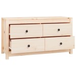 vidaXL Dulap lateral, 100x40x54 cm, lemn masiv de pin vidaXL Dulap lateral, 100x40x54 cm, lemn masiv de pin