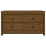 vidaXL Dulap lateral, maro miere, 100x40x54 cm, lemn masiv de pin