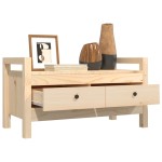 vidaXL Bancă de hol, 80x40x43 cm, lemn masiv pin vidaXL Bancă de hol, 80x40x43 cm, lemn masiv pin