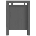 vidaXL Bancă de hol, gri, 110x40x60 cm, lemn masiv de pin vidaXL Bancă de hol, gri, 110x40x60 cm, lemn masiv de pin