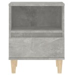 vidaXL Noptiere, gri beton, 40x35x50 cm vidaXL Noptiere, gri beton, 40x35x50 cm