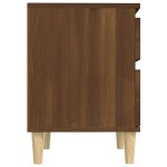 vidaXL Noptiere, 2 buc., stejar maro, 40x35x50 cm vidaXL Noptiere, 2 buc., stejar maro, 40x35x50 cm
