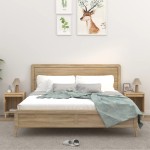 vidaXL Noptiere, 2 buc., stejar sonoma, 40x35x50 cm vidaXL Noptiere, 2 buc., stejar sonoma, 40x35x50 cm