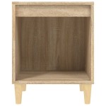 vidaXL Noptiere, 2 buc., stejar sonoma, 40x35x50 cm vidaXL Noptiere, 2 buc., stejar sonoma, 40x35x50 cm