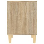 vidaXL Noptiere, 2 buc., stejar sonoma, 40x35x50 cm vidaXL Noptiere, 2 buc., stejar sonoma, 40x35x50 cm