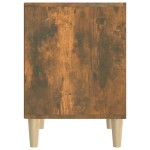 vidaXL Noptiere, 2 buc., stejar fumuriu, 40x35x50 cm vidaXL Noptiere, 2 buc., stejar fumuriu, 40x35x50 cm