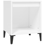 vidaXL Noptiere, alb, 40x35x50 cm vidaXL Noptiere, alb, 40x35x50 cm