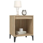 vidaXL Noptiere, stejar sonoma, 40x35x50 cm vidaXL Noptiere, stejar sonoma, 40x35x50 cm