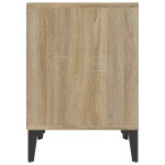 vidaXL Noptiere, stejar sonoma, 40x35x50 cm vidaXL Noptiere, stejar sonoma, 40x35x50 cm