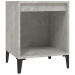 vidaXL Noptiere, gri beton, 40x35x50 cm vidaXL Noptiere, gri beton, 40x35x50 cm