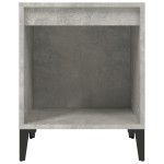 vidaXL Noptiere, gri beton, 40x35x50 cm vidaXL Noptiere, gri beton, 40x35x50 cm