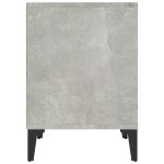 vidaXL Noptiere, gri beton, 40x35x50 cm vidaXL Noptiere, gri beton, 40x35x50 cm