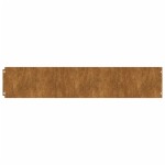 vidaXL Borduri de gazon 10 buc. 20x103 cm oțel Corten flexibil