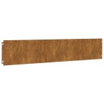 vidaXL Borduri de gazon 10 buc. 20x103 cm oțel Corten flexibil