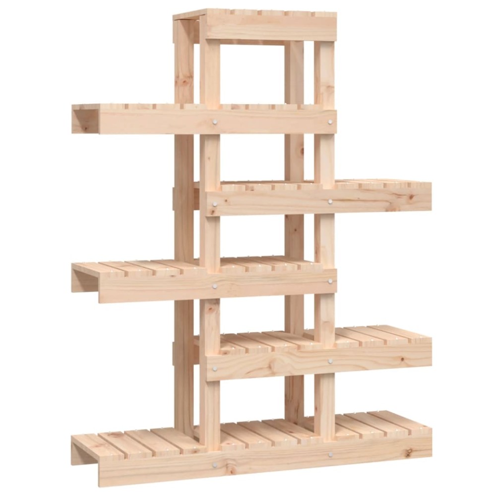 vidaXL Suport pentru plante, 85x25x109,5 cm, lemn masiv de pin
