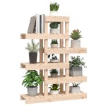 vidaXL Suport pentru plante, 85x25x109,5 cm, lemn masiv de pin
