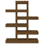 vidaXL Suport pentru plante, maro miere, 85x25x109,5 cm lemn masiv pin vidaXL Suport pentru plante, maro miere, 85x25x109,5 cm lemn masiv pin