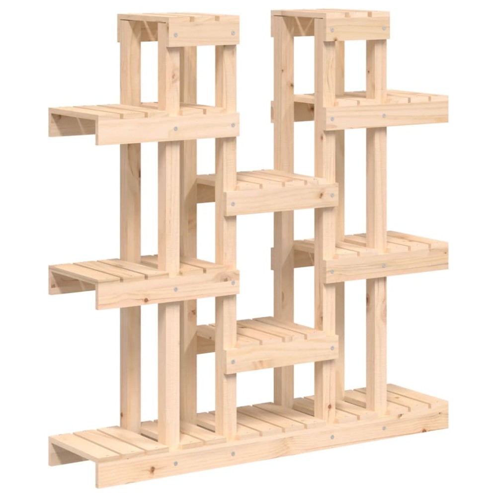 vidaXL Suport pentru plante, 104,5x25x109,5 cm, lemn masiv de pin