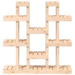 vidaXL Suport pentru plante, 104,5x25x109,5 cm, lemn masiv de pin vidaXL Suport pentru plante, 104,5x25x109,5 cm, lemn masiv de pin