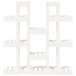 vidaXL Suport pentru plante, alb, 104,5x25x109,5 cm, lemn masiv pin vidaXL Suport pentru plante, alb, 104,5x25x109,5 cm, lemn masiv pin