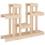 vidaXL Suport pentru plante, 104,5x25x77,5 cm, lemn masiv de pin vidaXL Suport pentru plante, 104,5x25x77,5 cm, lemn masiv de pin