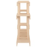 vidaXL Suport pentru plante, 104,5x25x77,5 cm, lemn masiv de pin vidaXL Suport pentru plante, 104,5x25x77,5 cm, lemn masiv de pin