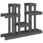 vidaXL Suport pentru plante, gri, 104,5x25x77,5 cm, lemn masiv de pin vidaXL Suport pentru plante, gri, 104,5x25x77,5 cm, lemn masiv de pin