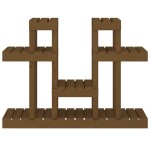 vidaXL Suport pentru plante, maro, 104,5x25x77,5 cm, lemn masiv de pin vidaXL Suport pentru plante, maro, 104,5x25x77,5 cm, lemn masiv de pin