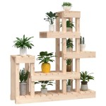 vidaXL Suport pentru plante, 92x25x97 cm, lemn masiv de pin vidaXL Suport pentru plante, 92x25x97 cm, lemn masiv de pin