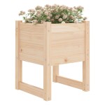 vidaXL Jardiniere, 2 buc, 40x40x52,5 cm, lemn masiv de pin