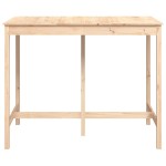 vidaXL Masă de bar, 140x80x110 cm, lemn masiv de pin vidaXL Masă de bar, 140x80x110 cm, lemn masiv de pin