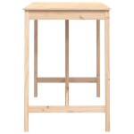 vidaXL Masă de bar, 140x80x110 cm, lemn masiv de pin vidaXL Masă de bar, 140x80x110 cm, lemn masiv de pin