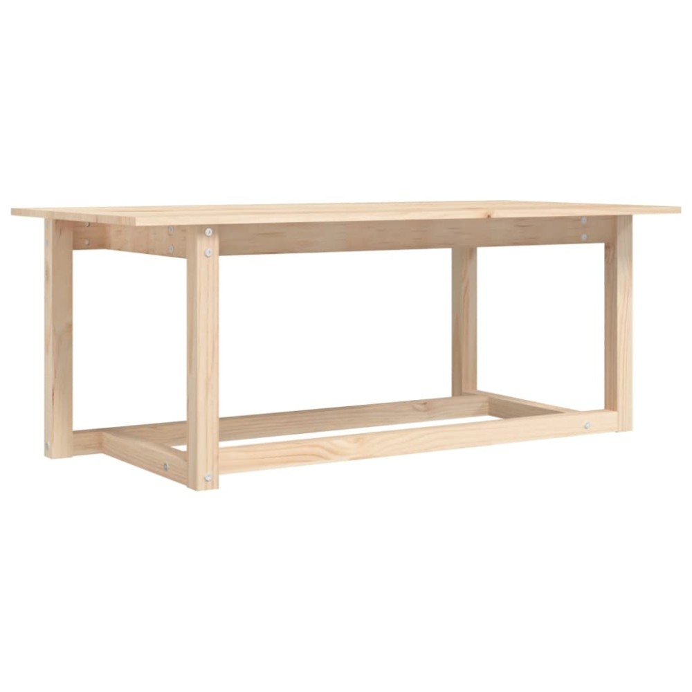 vidaXL Măsuță de cafea, 110x55x45 cm, lemn masiv de pin
