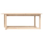 vidaXL Măsuță de cafea, 110x55x45 cm, lemn masiv de pin vidaXL Măsuță de cafea, 110x55x45 cm, lemn masiv de pin
