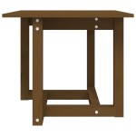 vidaXL Măsuță de cafea, maro miere, 50x50x45 cm, lemn masiv de pin vidaXL Măsuță de cafea, maro miere, 50x50x45 cm, lemn masiv de pin