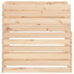 vidaXL Compostor, 80x80x78 cm, lemn masiv de pin vidaXL Compostor, 80x80x78 cm, lemn masiv de pin