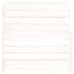vidaXL Compostor, alb, 80x80x78 cm, lemn masiv de pin vidaXL Compostor, alb, 80x80x78 cm, lemn masiv de pin