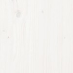 vidaXL Compostor, alb, 80x80x78 cm, lemn masiv de pin vidaXL Compostor, alb, 80x80x78 cm, lemn masiv de pin