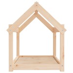 vidaXL Pat pentru câini, 81x60x70 cm, lemn masiv de pin vidaXL Pat pentru câini, 81x60x70 cm, lemn masiv de pin