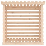 vidaXL Rastel pentru lemne de foc, 108x73x108 cm, lemn masiv de pin vidaXL Rastel pentru lemne de foc, 108x73x108 cm, lemn masiv de pin