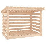vidaXL Rastel pentru lemne de foc, 108x73x79 cm, lemn masiv pin vidaXL Rastel pentru lemne de foc, 108x73x79 cm, lemn masiv pin