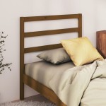 vidaXL Tăblie de pat, maro miere, 95x4x100 cm, lemn masiv de pin vidaXL Tăblie de pat, maro miere, 95x4x100 cm, lemn masiv de pin